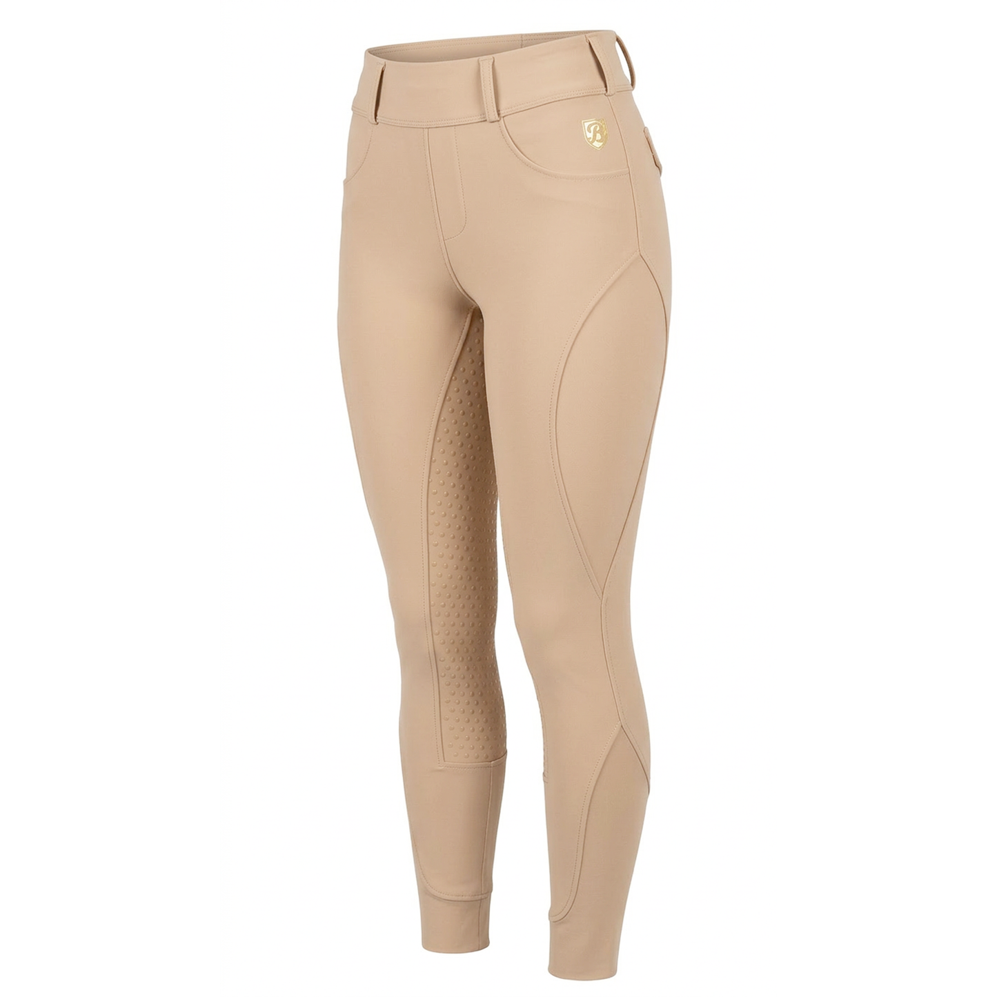 Reitleggings in beige