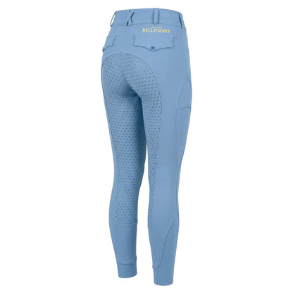Reitleggings in hellblau