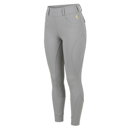 Reitleggings in hellgrau