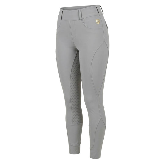 Reitleggings in hellgrau