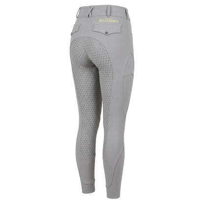 Reitleggings in hellgrau