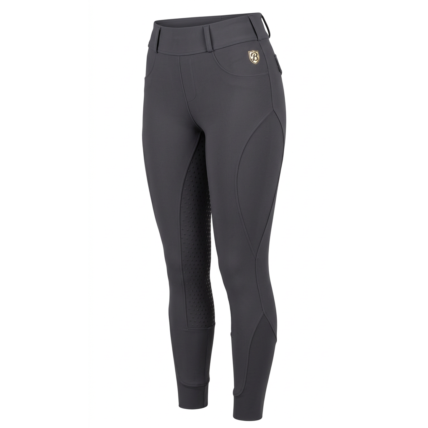 Reitleggings in grau