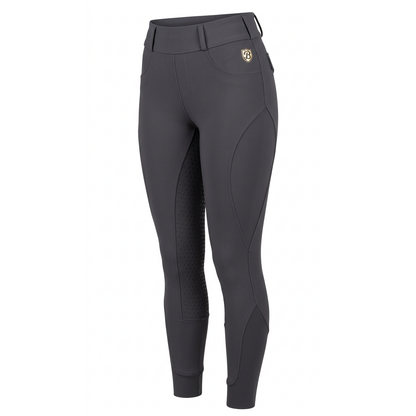 Reitleggings in grau