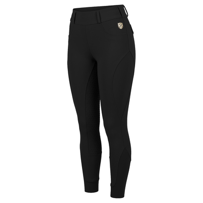 Reitleggings in schwarz
