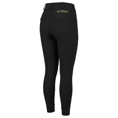 Reitleggings in schwarz