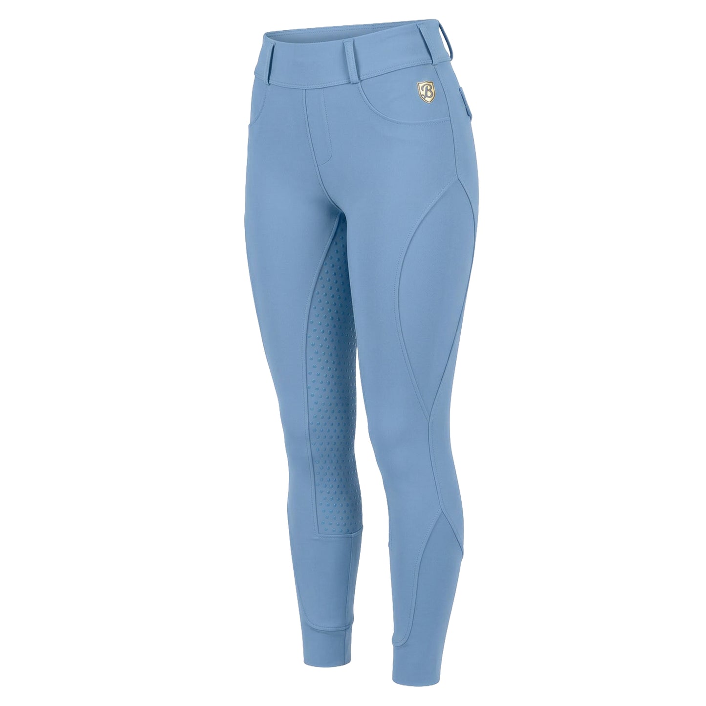 Reitleggings in hellblau