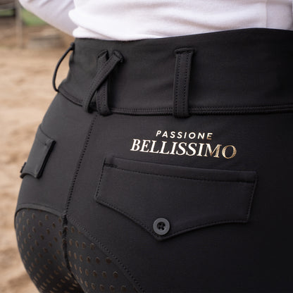 Reitleggings in schwarz
